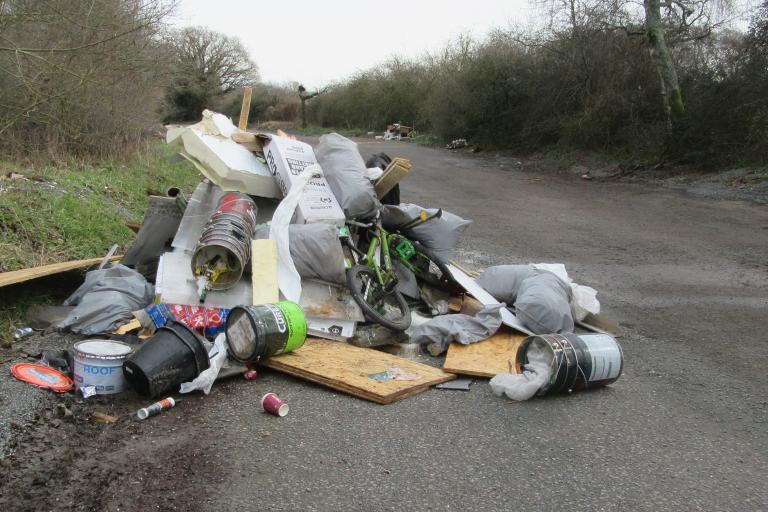 Fly tip Four Marks